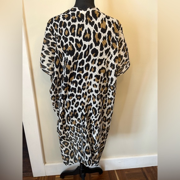 Jane & Berry one size fits all cheetah print swim cover up - Picture 4 of 6